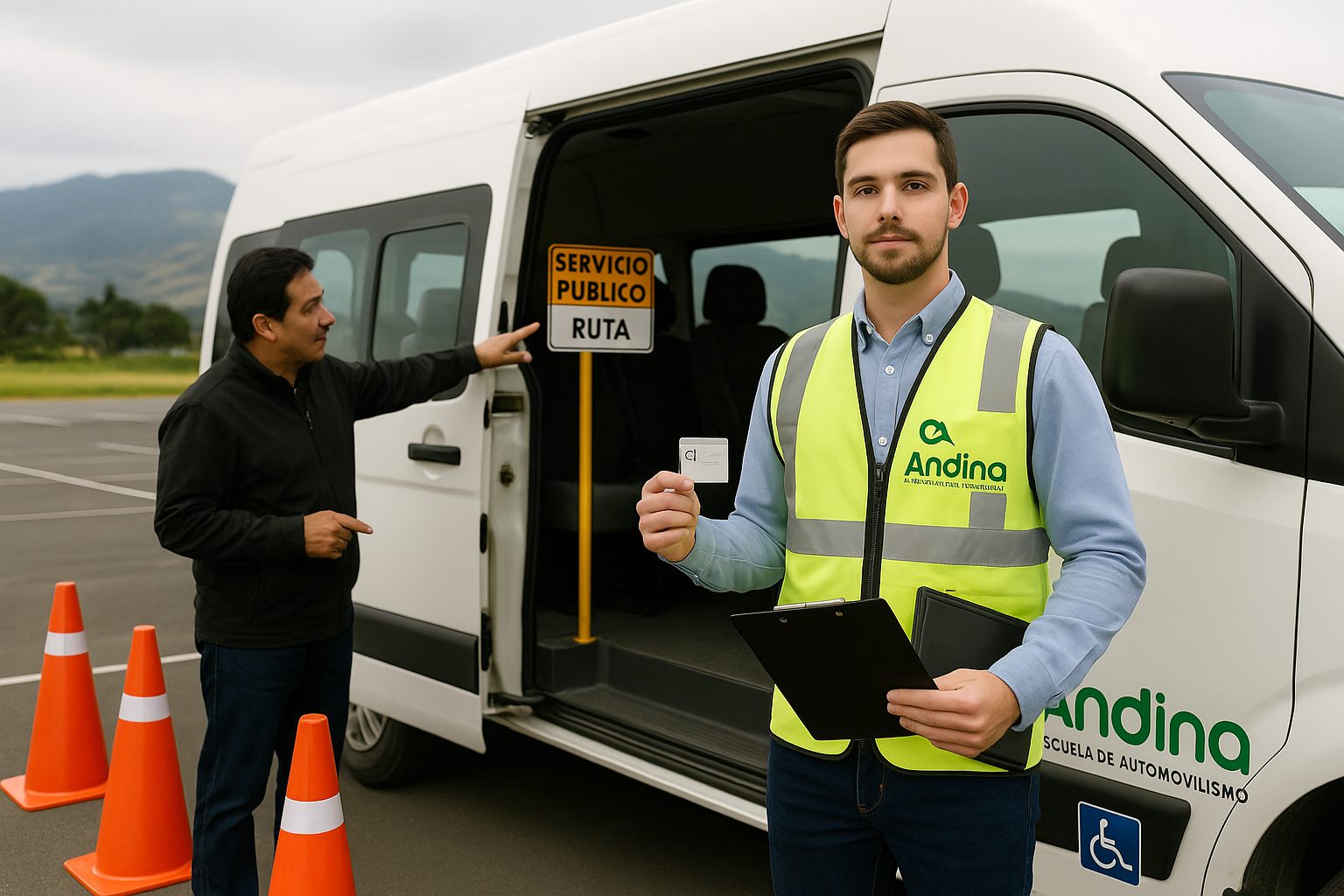 Formación para conducción de vehículos de servicio público